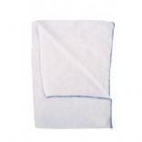 Bleeched Dish Cloths Blue Edge (Pk x10)
